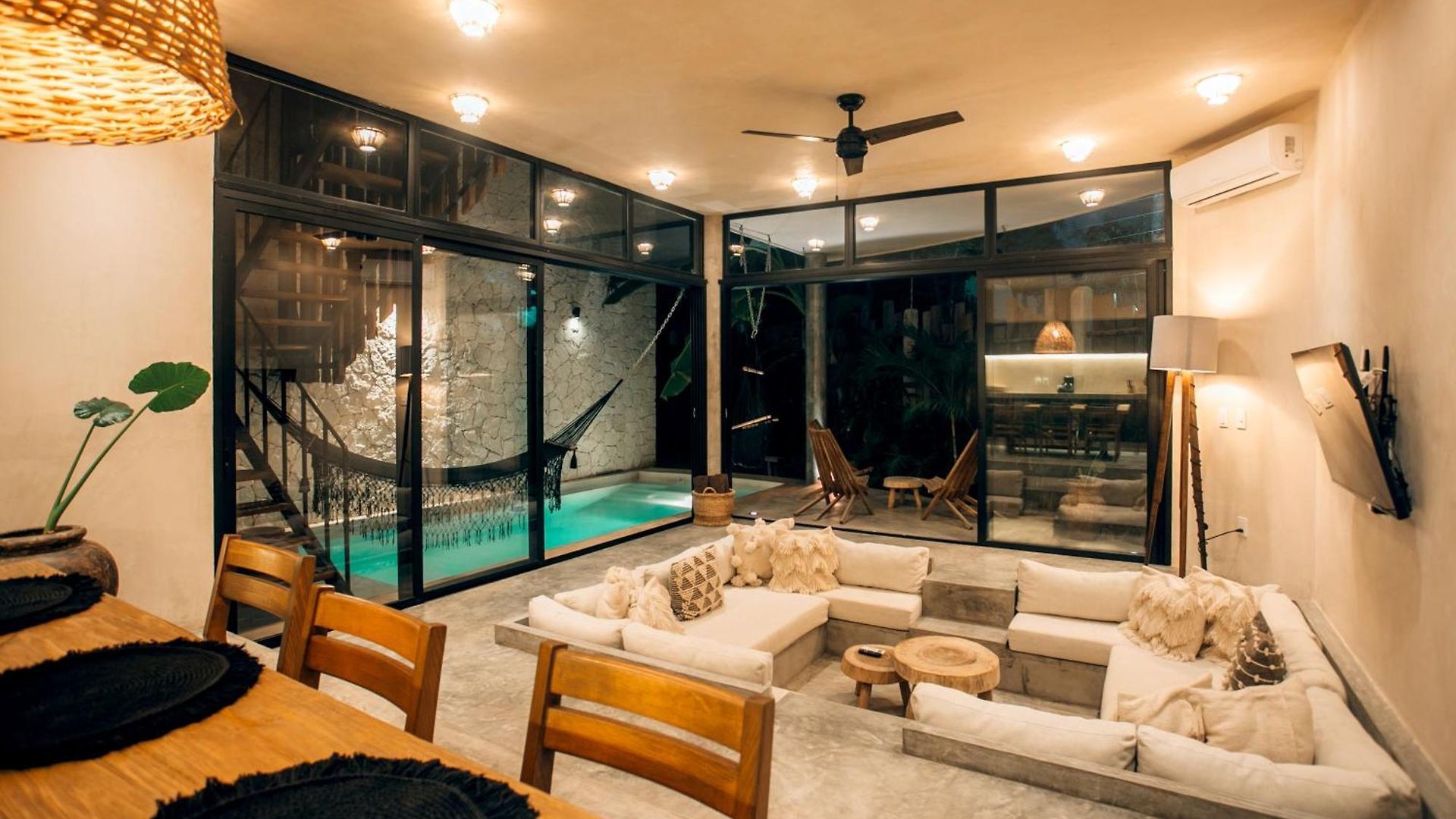 Jungle Rooftop -priv Pool-bathtub-jacuzzi 2a * Tulum