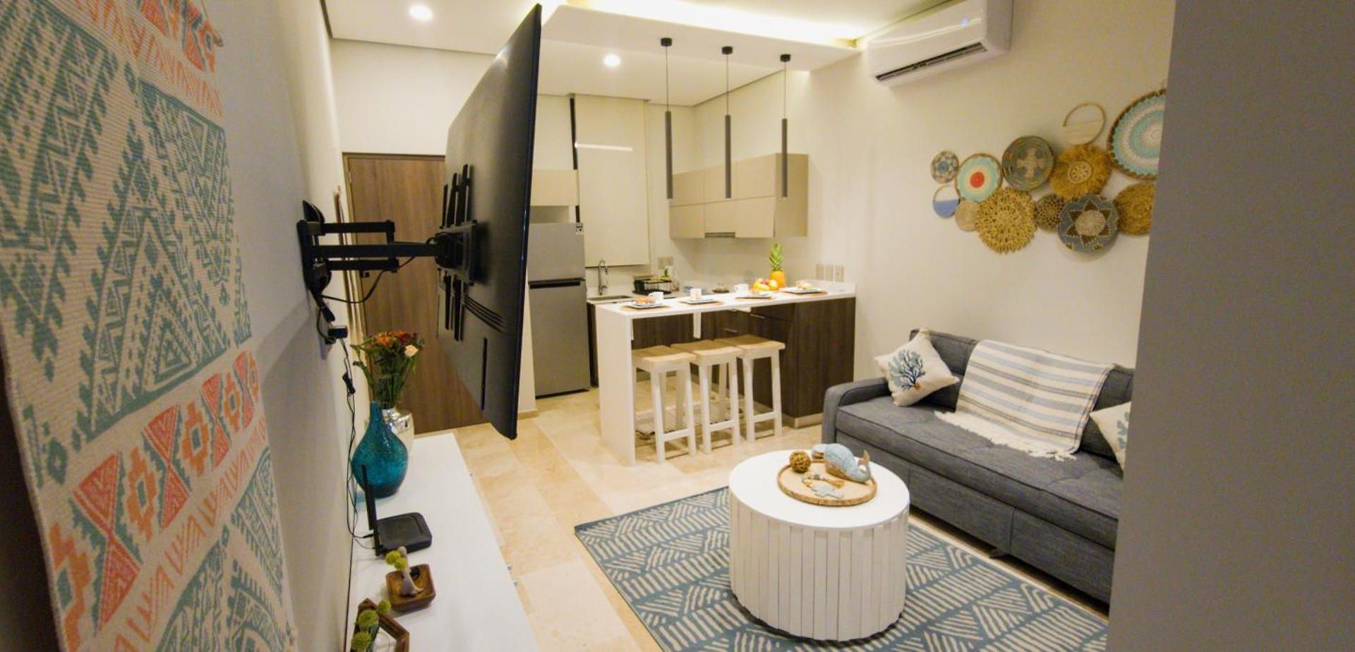 Apartment Seascape Near The With A Sea-view Rooftop And Infinity Pool Tulum