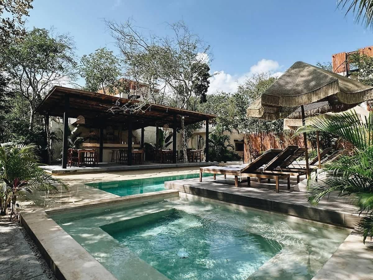 Bambu Con Alberca Privada En Tulum