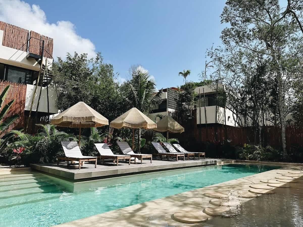 Villa Bambu Con Alberca Privada En