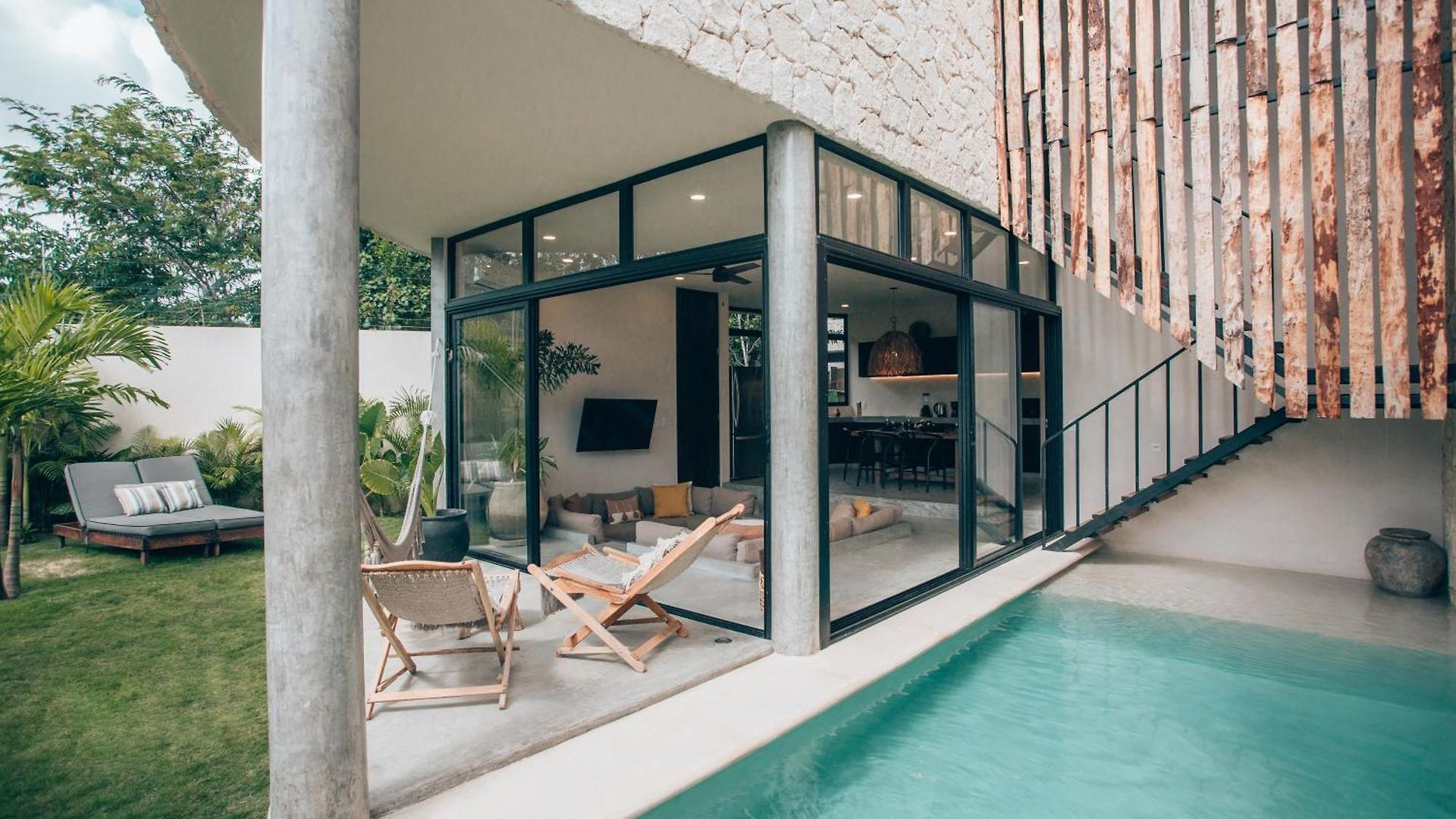 Villa Boho Jungle - Pvt Pool -100mbs- Concierge 7a Tulum