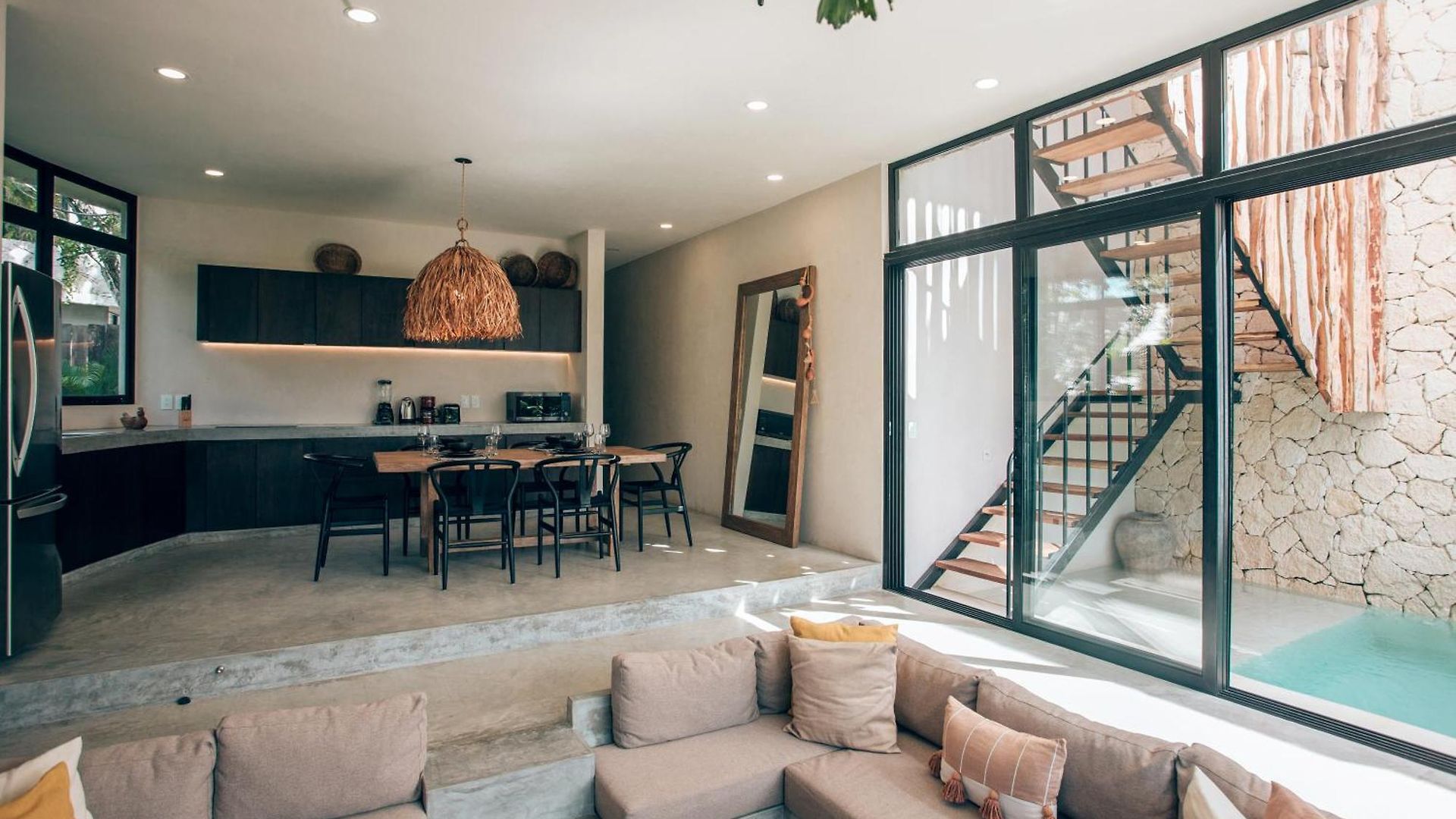 Boho Jungle - Pvt Pool -100mbs- Concierge 7a * Tulum