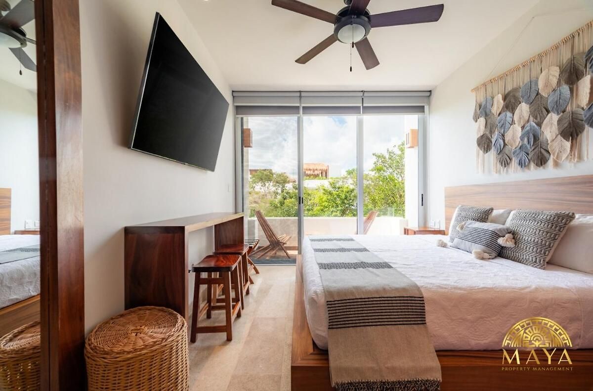 Nhoa 303b Lux 1br Pool View In Aldea Zama * Tulum