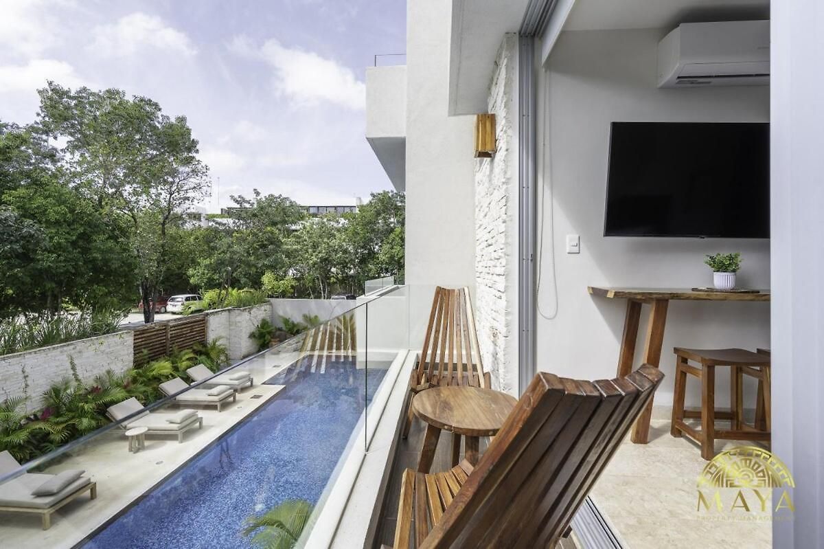 Nhoa 205b Lux 1br Pool View In Aldea Zama Apartamento *