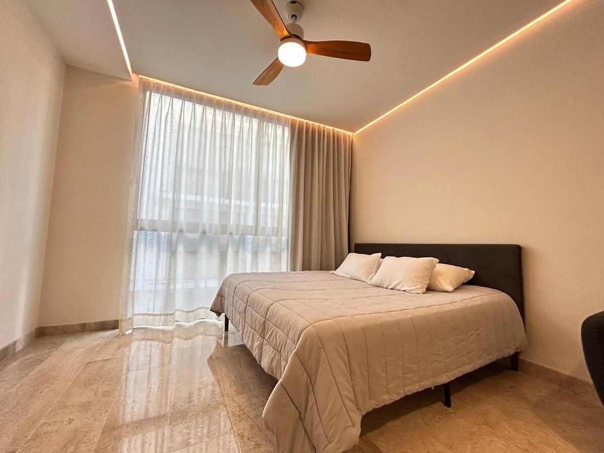 Apartment Aldea Zama With Stable Wifi, Gym And Rooftop Pool *