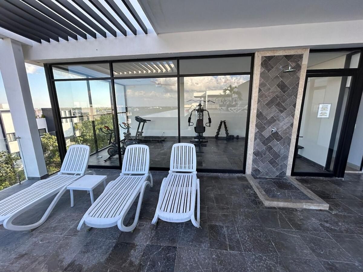 Aldea Zama With Stable Wifi, Gym And Rooftop Pool * Tulum