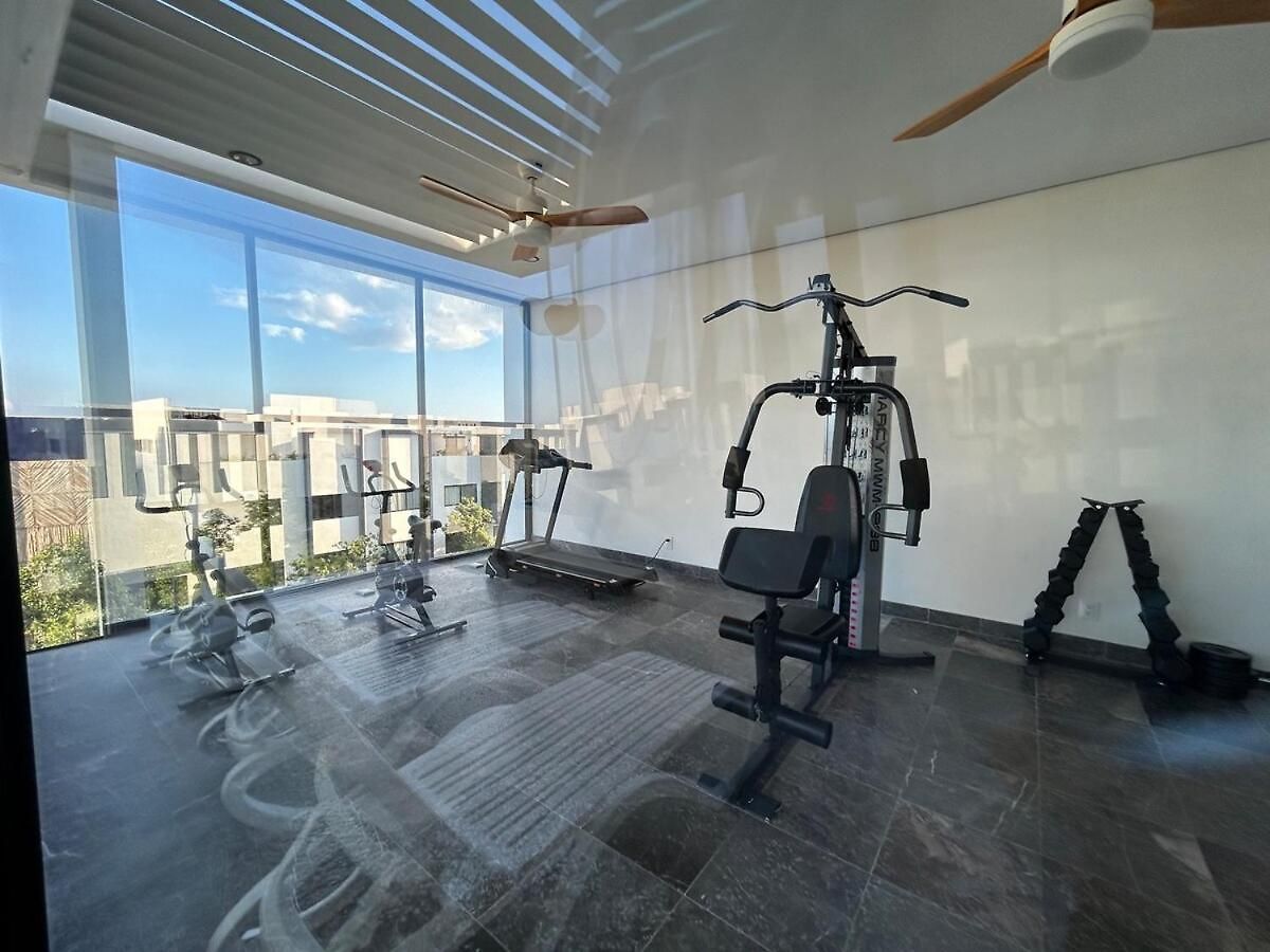 Aldea Zama With Stable Wifi, Gym And Rooftop Pool Apartment Tulum