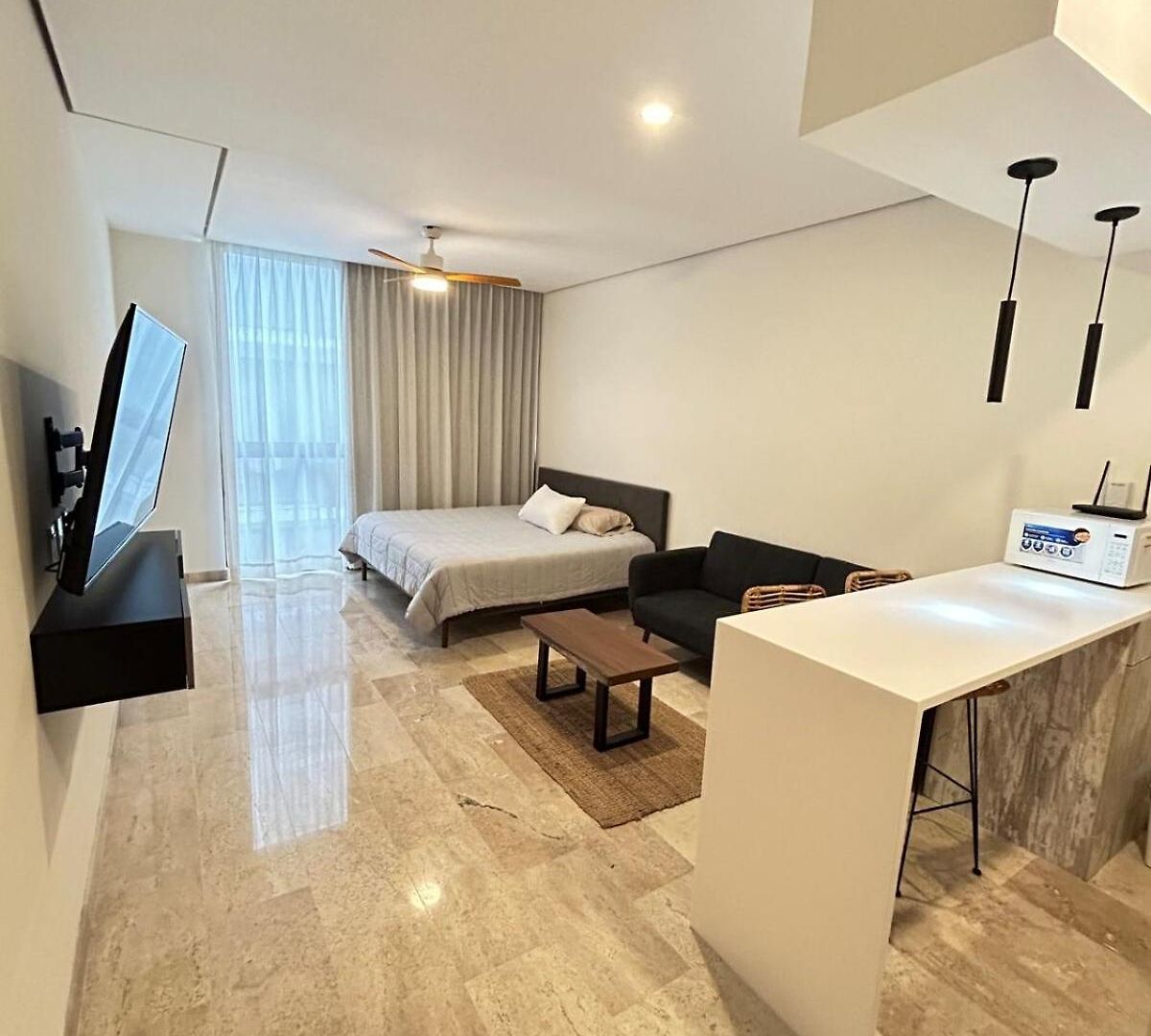 Aldea Zama With Stable Wifi, Gym And Rooftop Pool *