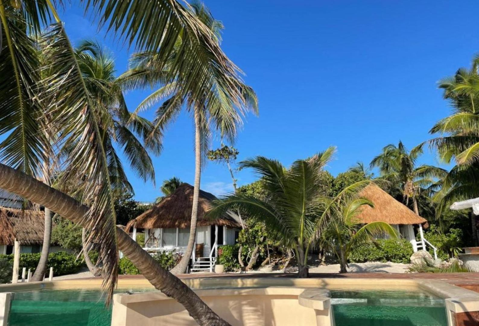 Campo de lujo Beachfront