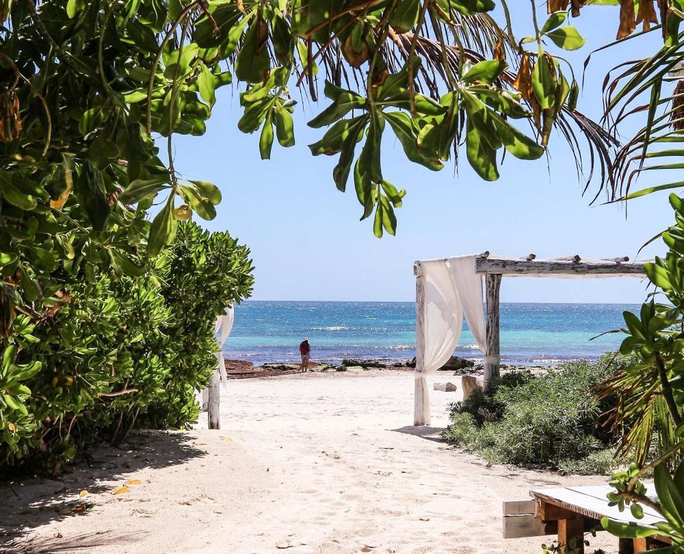 Beachfront Campo de lujo Tulum