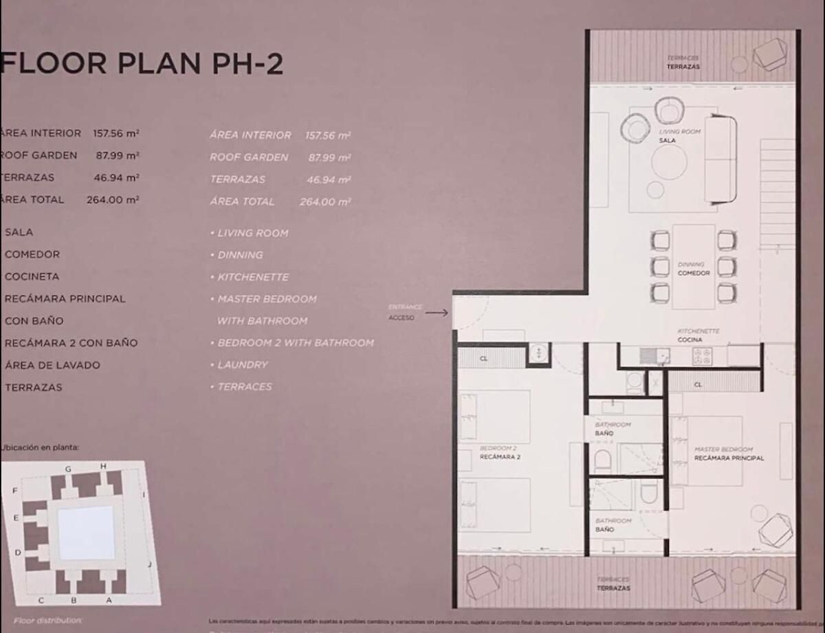 Сasa de vacaciones Luxury Penthouse With Rooftop And Private Sky-pool Tulum
