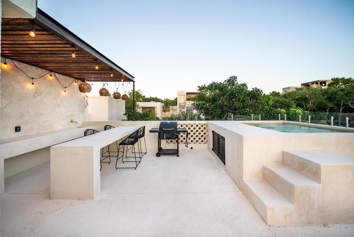 Villa El Canto, Luxury 7 Bed Jungle Rooftop View Tulum