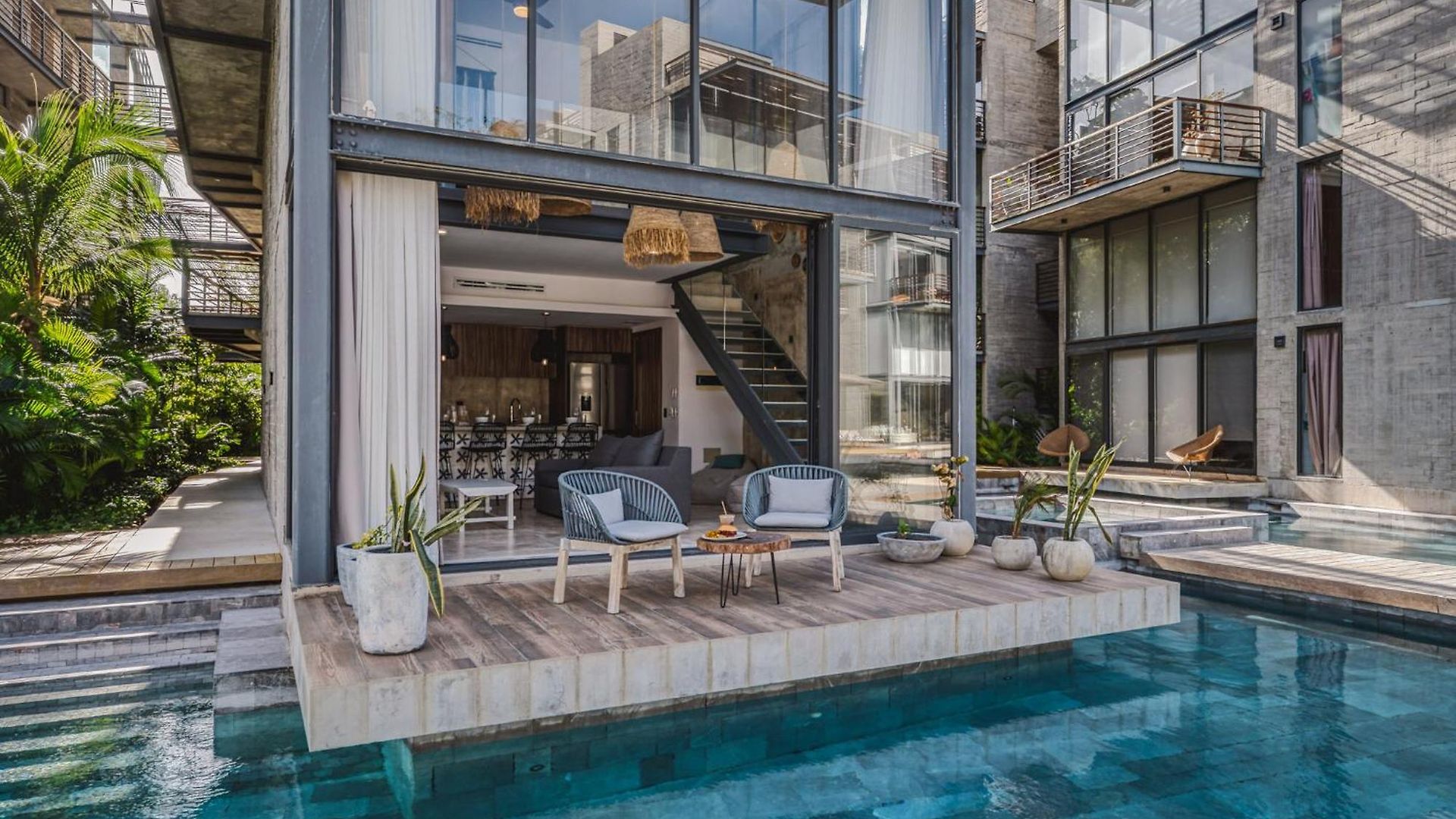 1br Swim Up Loft W Cenote Big Gym Pools