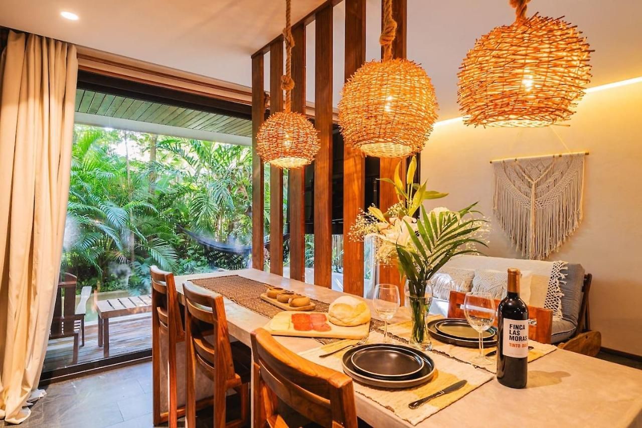 Apartamento Romantic Garden W Private Pool Access Tulum