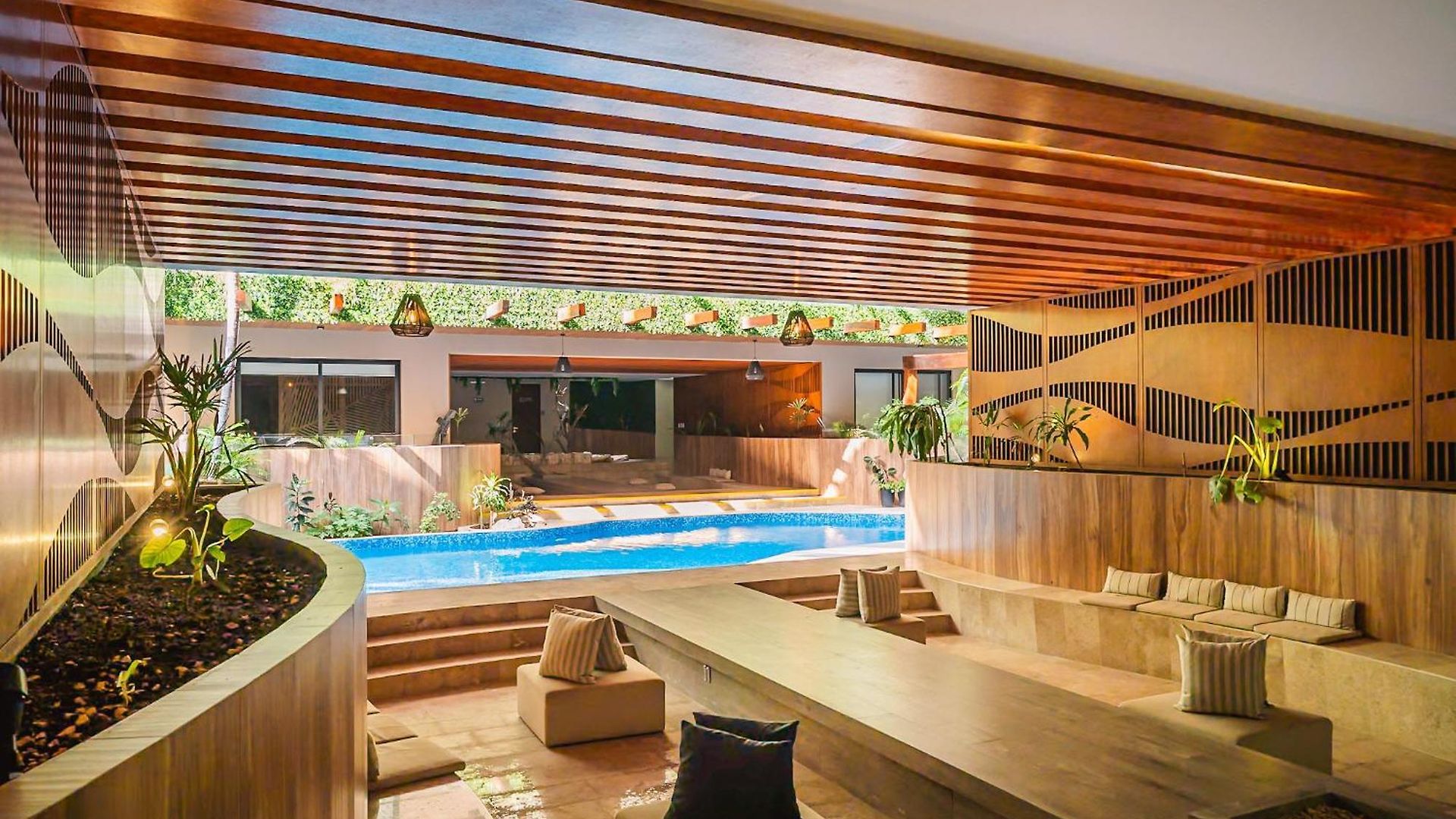 2br Sun Lover's Nest W Gym Rooftop Apartment Tulum