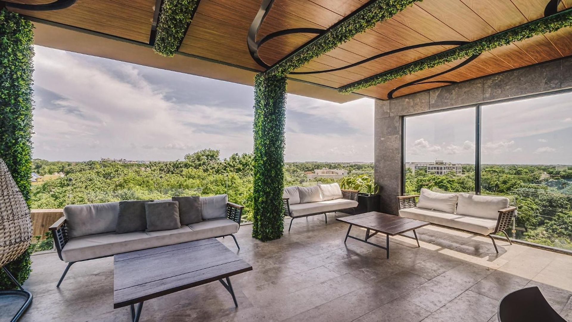 2br Sun Lover's Nest W Gym Rooftop Apartment *