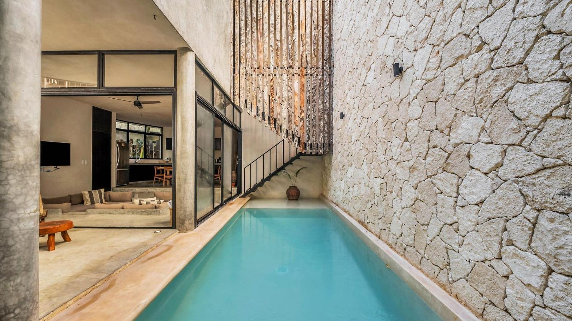2 Tropical Bohemian Villas-2 Priv Pool-bbq 3a-3b * Tulum