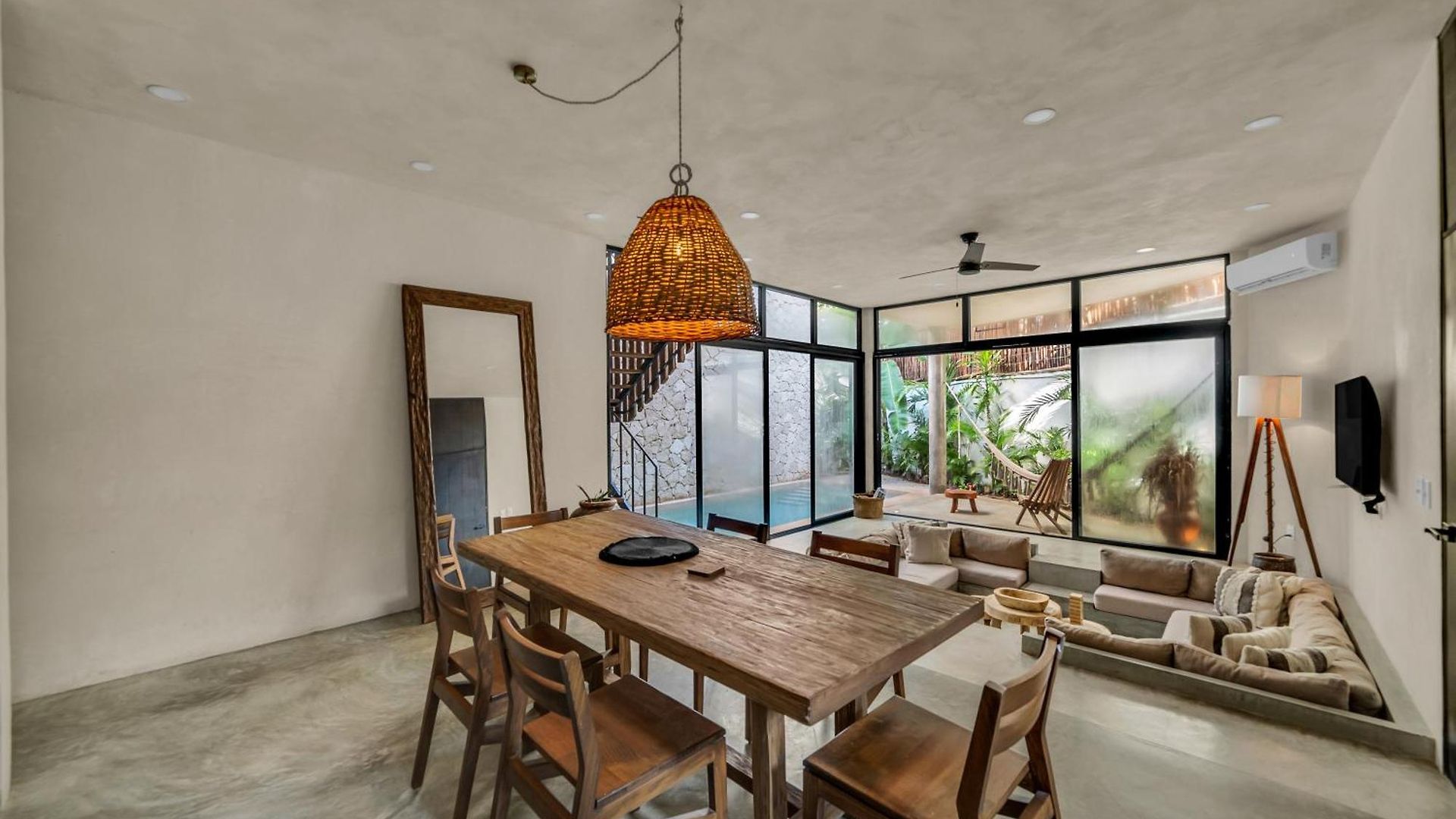 Villa 2 Tropical Bohemian Villas-2 Priv Pool-bbq 3a-3b Tulum