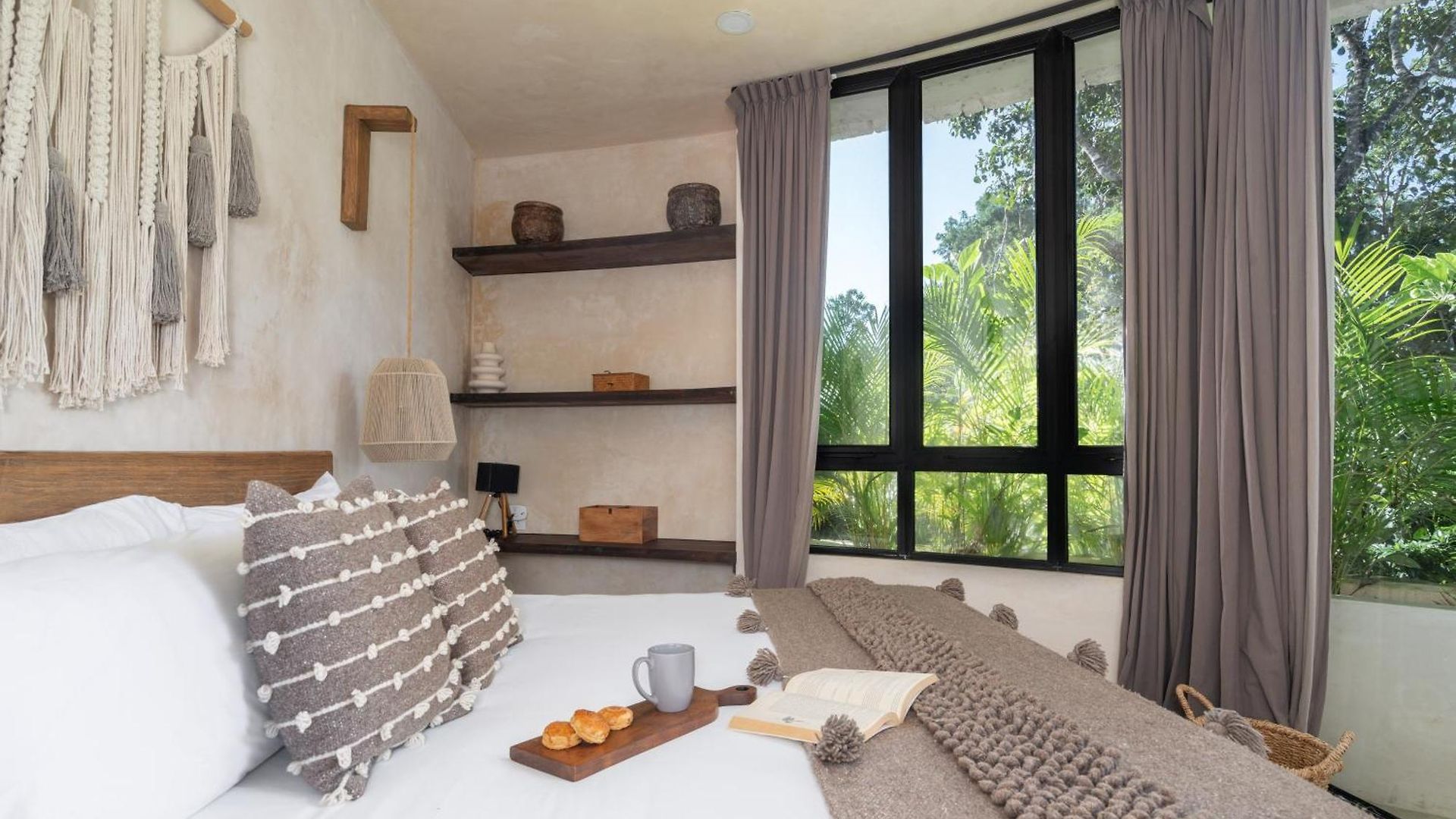 2 Tropical Bohemian Villas-2 Priv Pool-bbq 3a-3b * Tulum