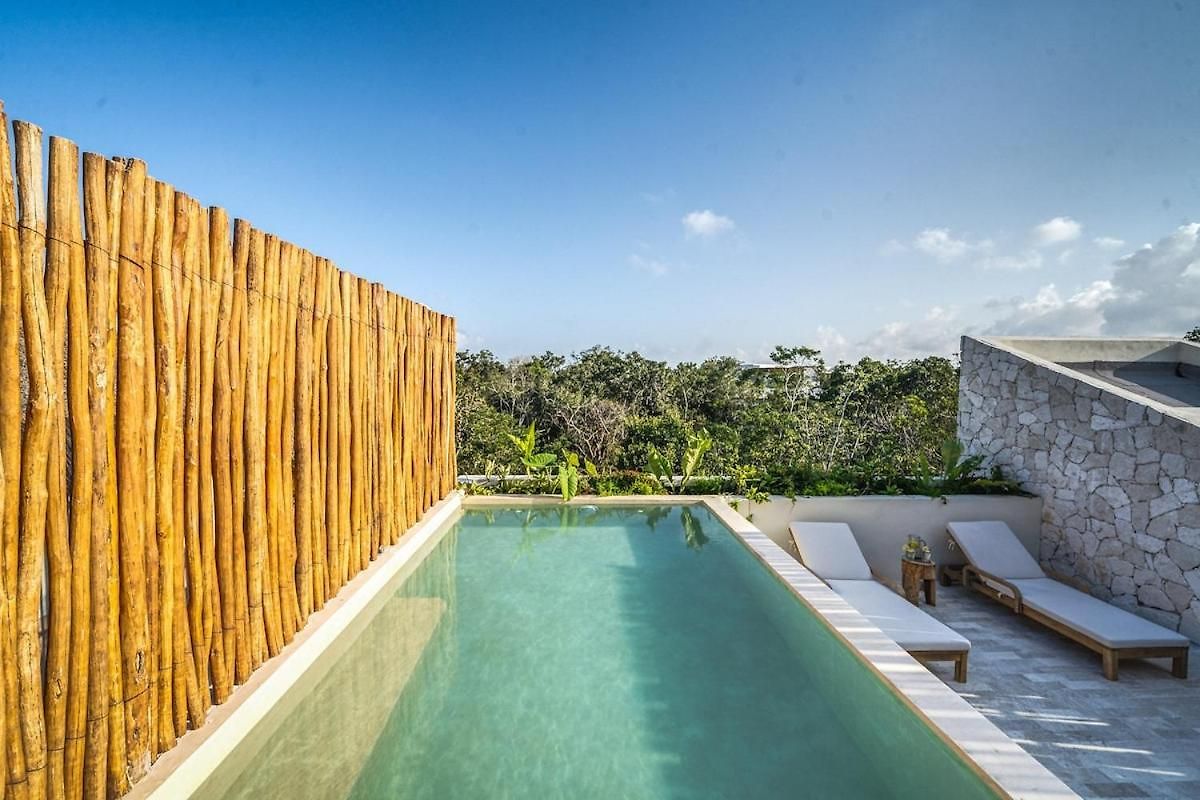 Apartment 3 Bedroom Penthouse With Private Pool & Sunset Terrace Tulum