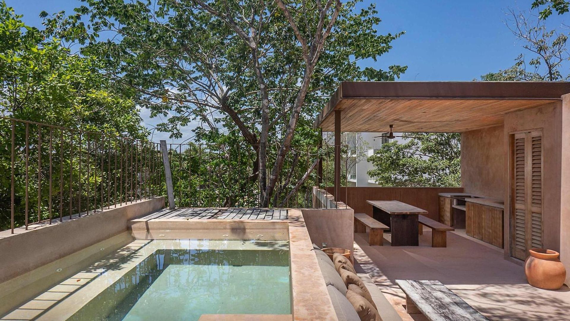 Holiday home Boho Organic 3br Villa, Gated Community, Rooftop *