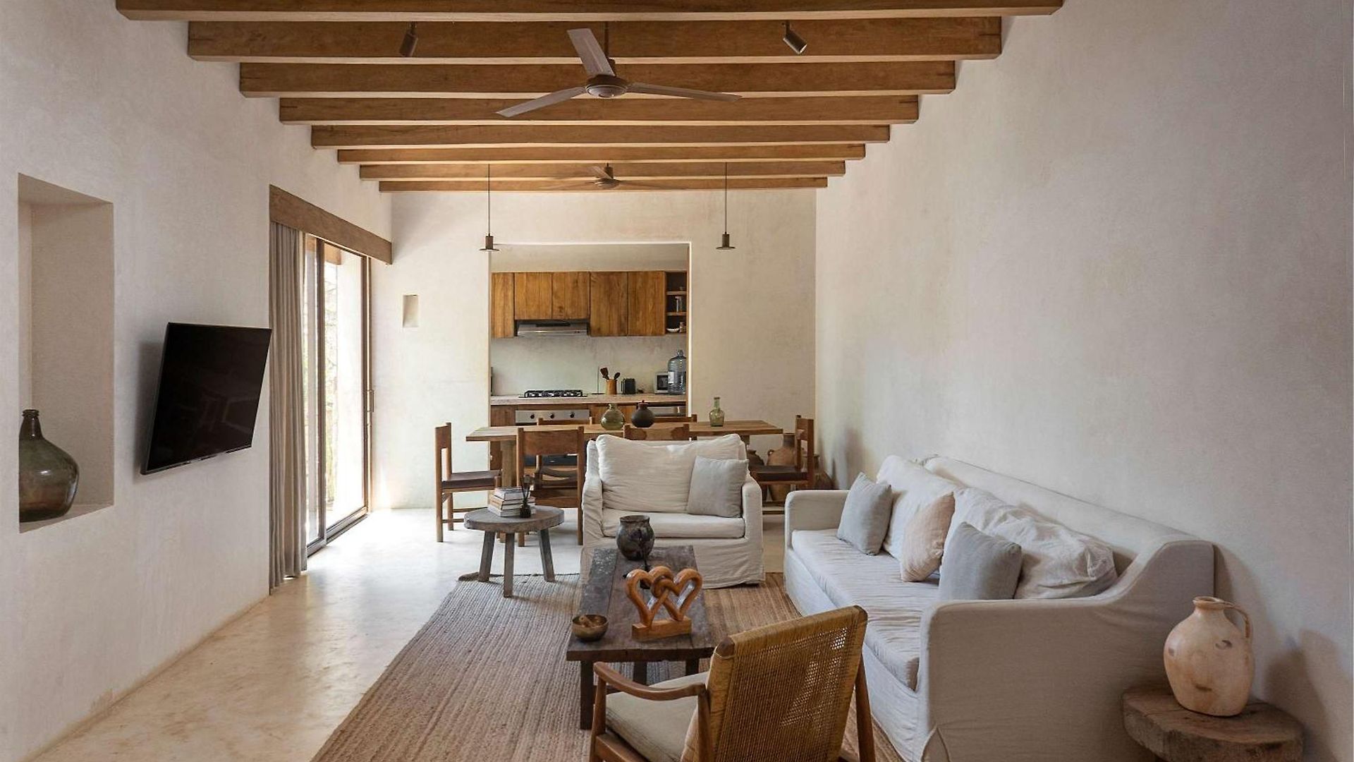 Boho Organic 3br Villa, Gated Community, Rooftop *