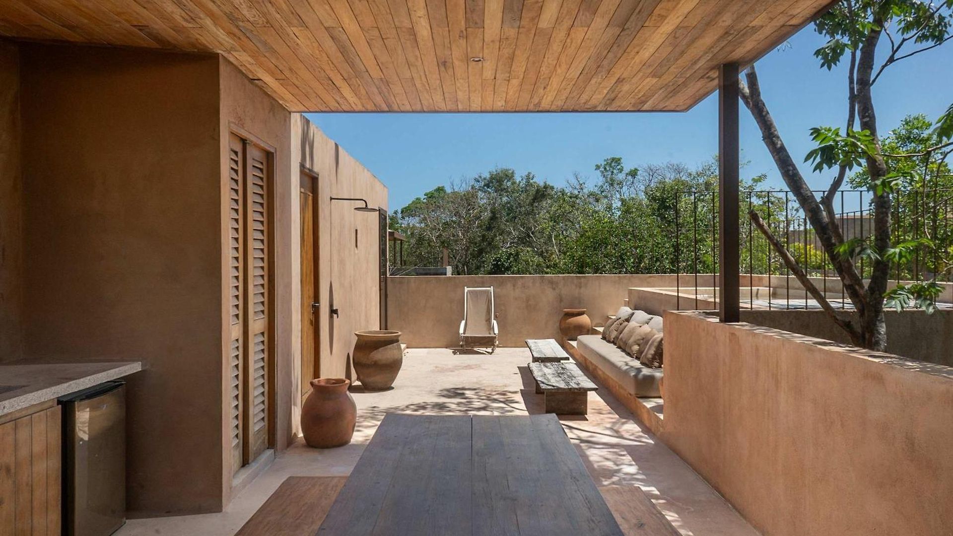 Boho Organic 3br Villa, Gated Community, Rooftop Holiday home *
