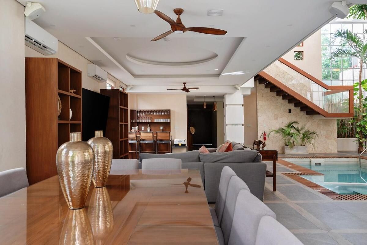 Villa 9br Luxury Aldea Zama, Private Pools & Gym!