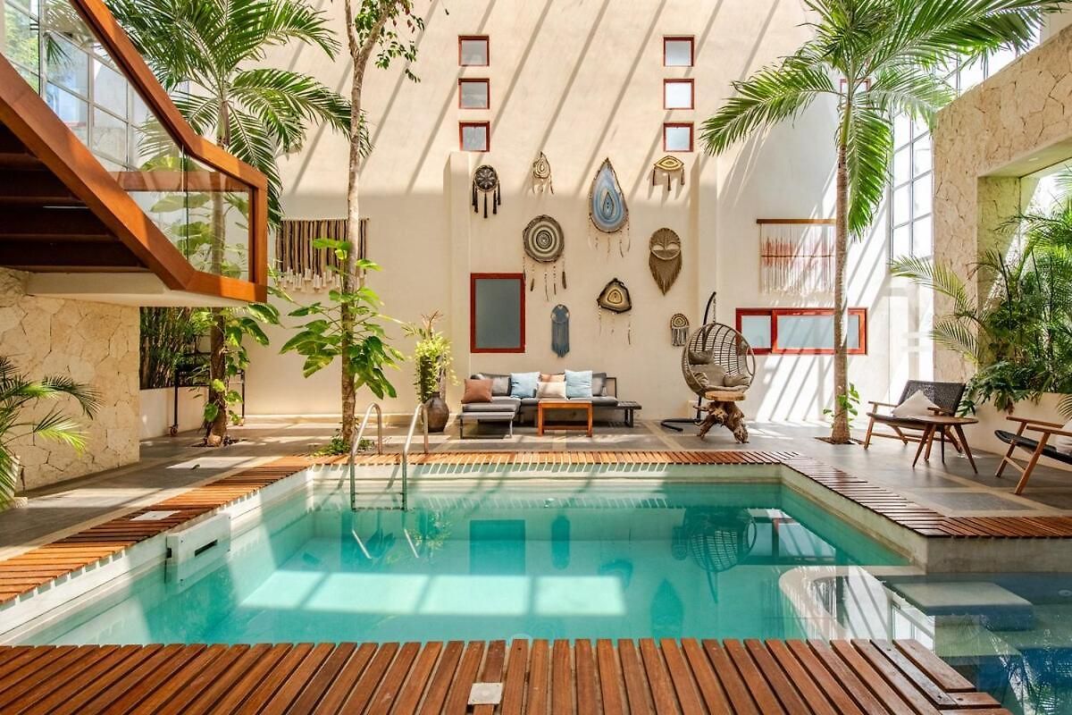 Wayak Luxury 5br Private Pool Gym, 24 7security * Tulum