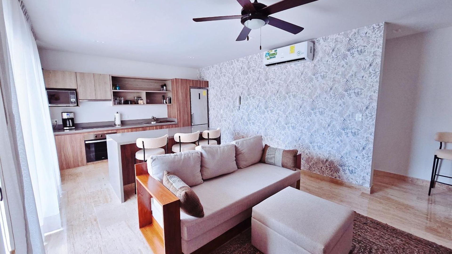 1 Bedroom With King Bed And Balcony With Amenities View