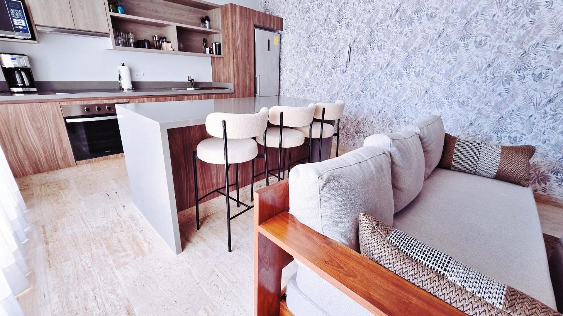 1 Bedroom With King Bed And Balcony With Amenities View