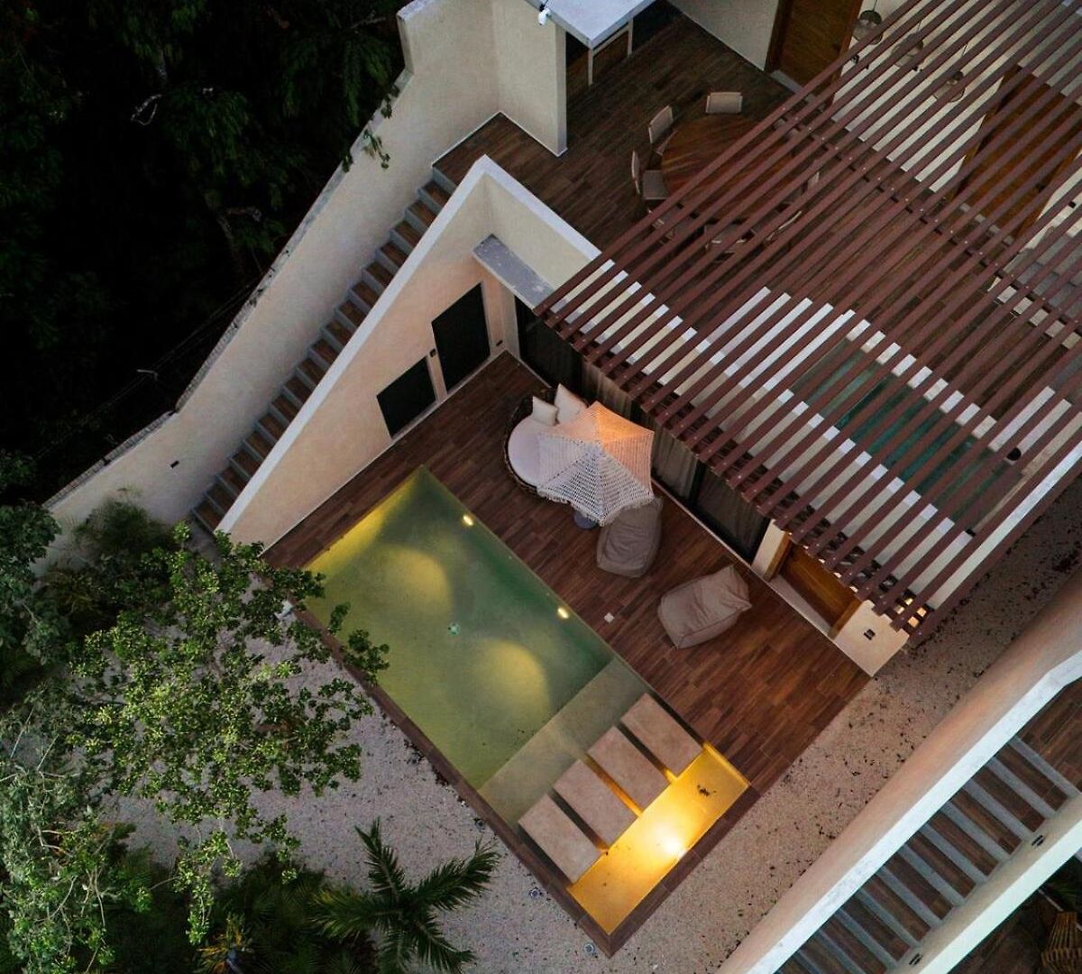 Villa Bali 4br W Pool, Rooftop Jacuzzi And Bbq Tulum