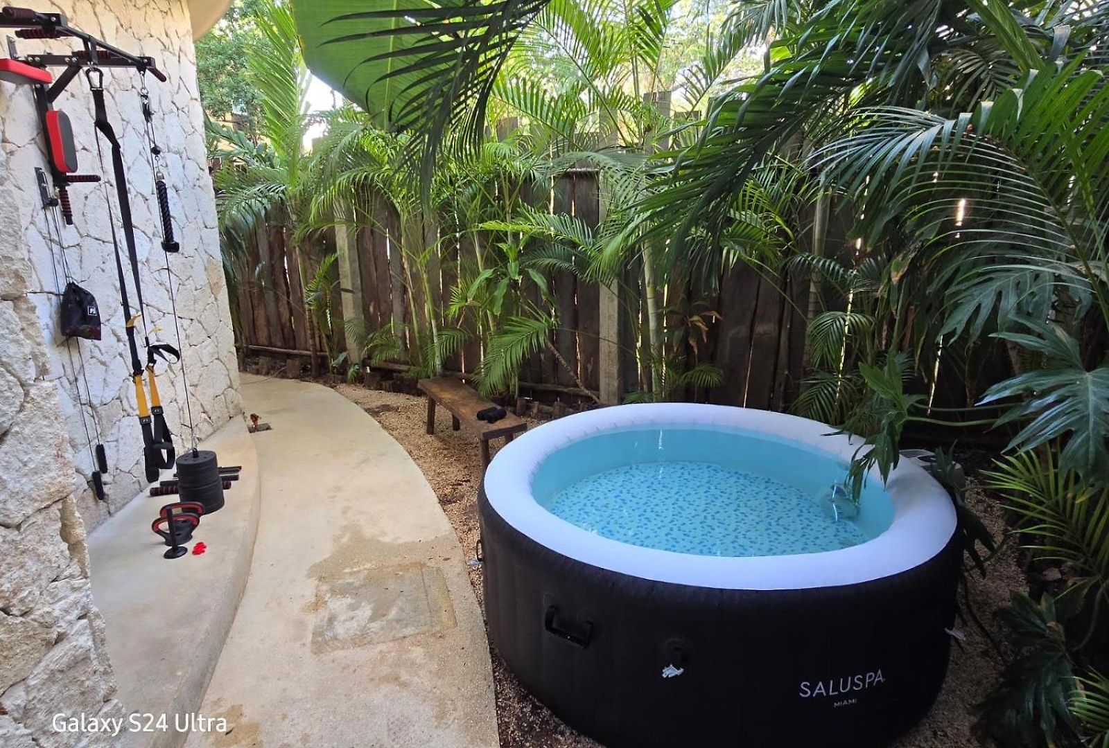 Villa Jungle Rooftop -priv Pool-bathtub-jacuzzi 2a Tulum