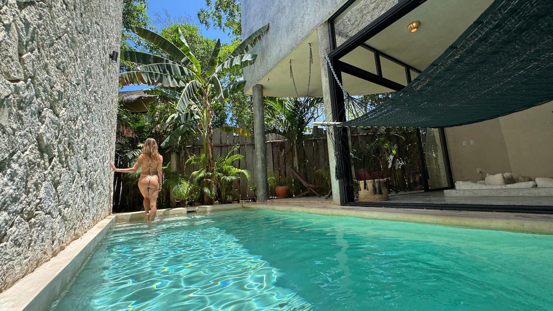 Jungle Rooftop -priv Pool-bathtub-jacuzzi 2a Tulum
