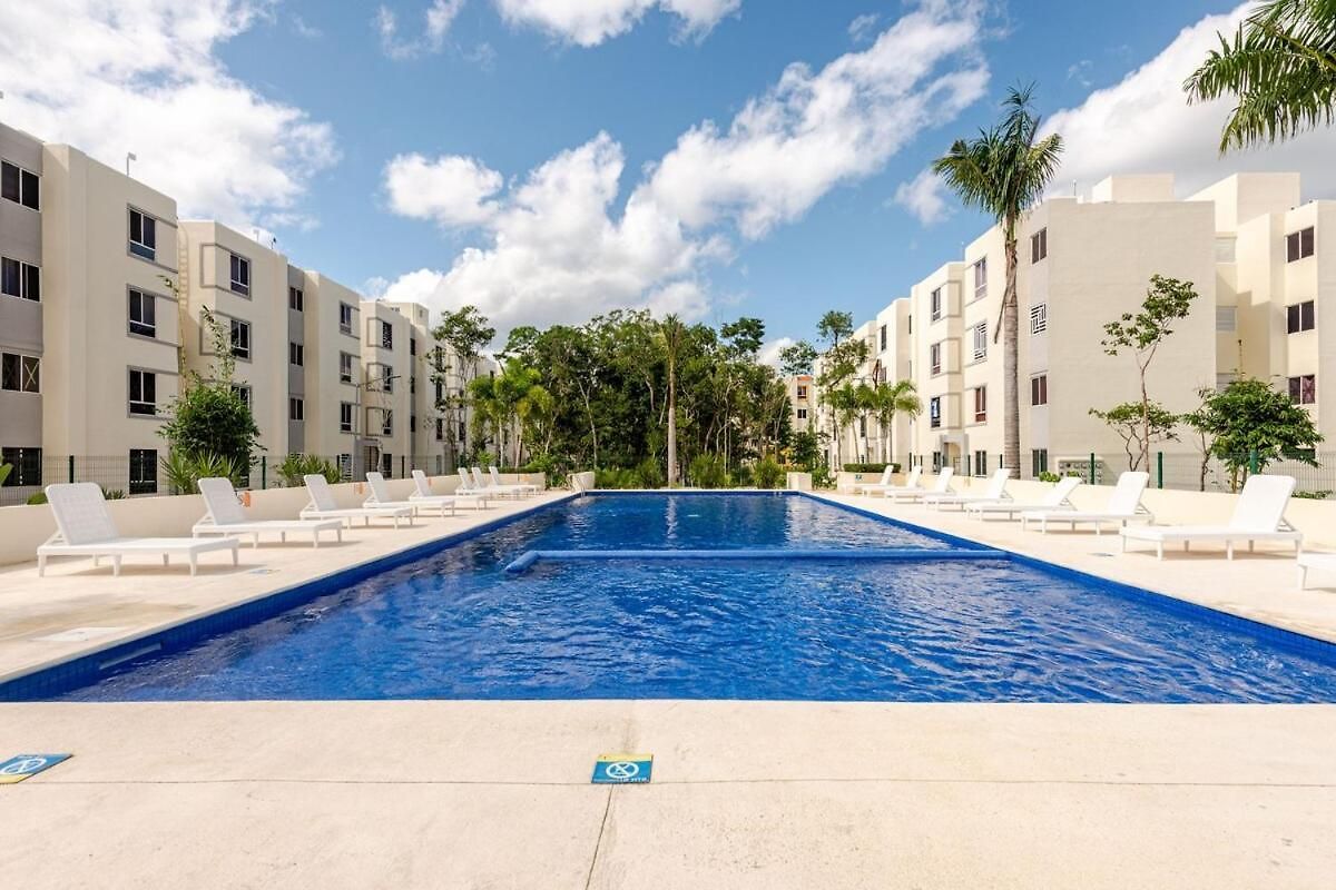 Hippie Artisan Jungle Flat Pool Apartment Tulum
