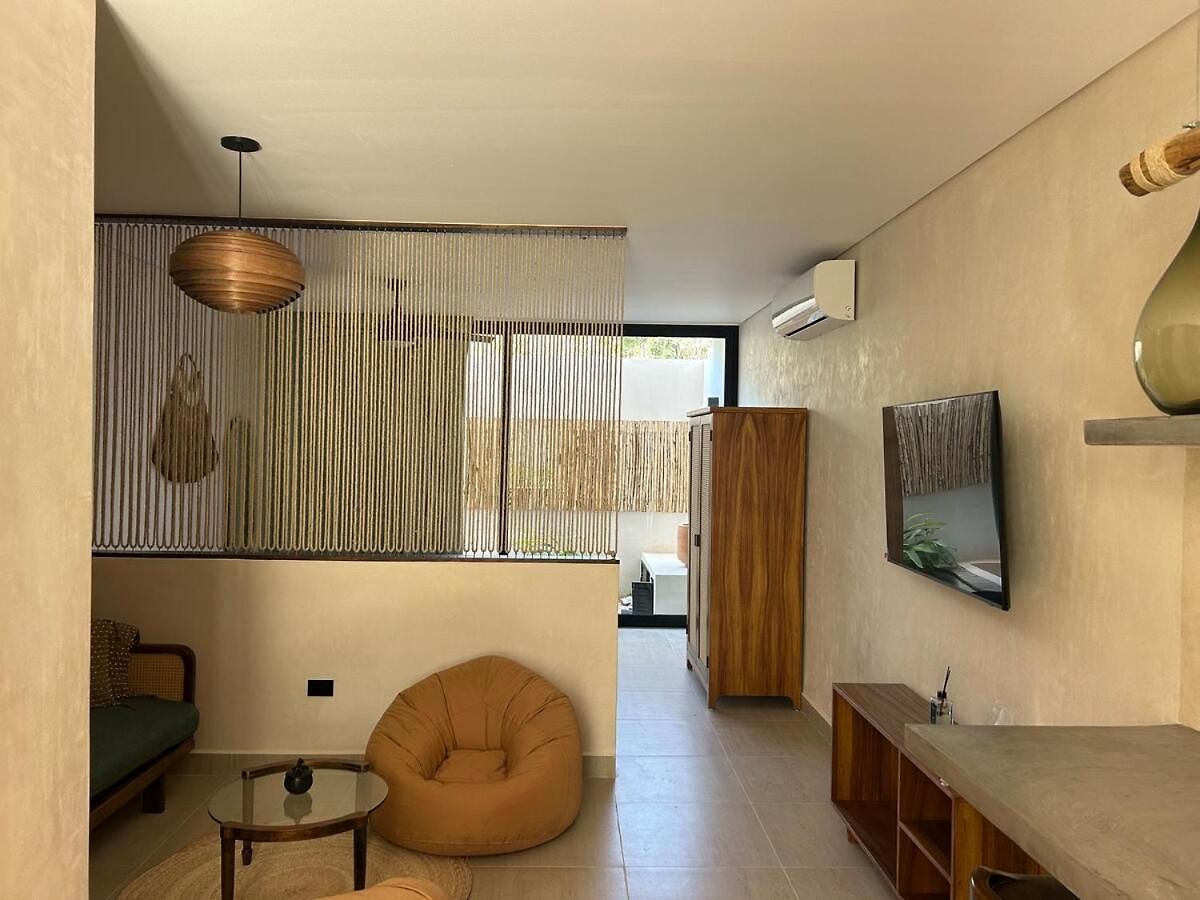 Your Ideal Retreat Gf Oasis With Pool Access For 3 Apartment Tulum
