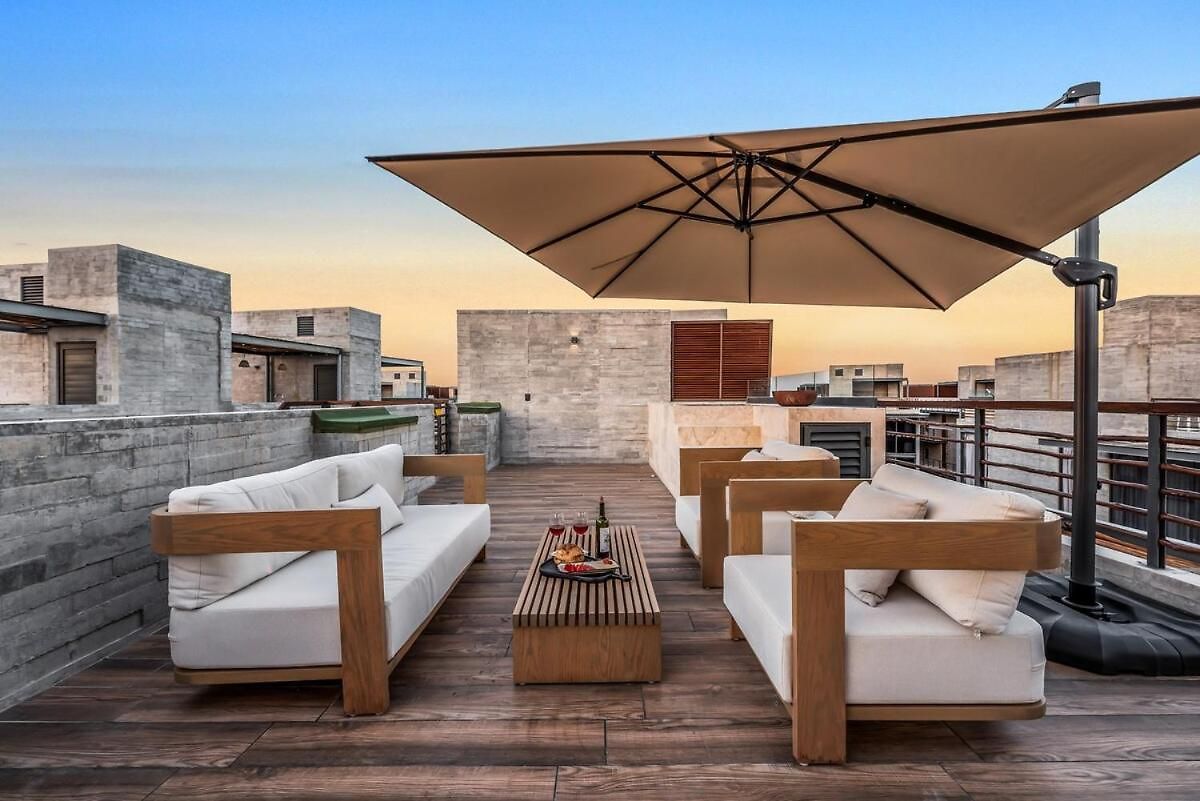 Gorgeous Luxury Penthouse At Xalet With Private Roof And Jacuzzi * Tulum