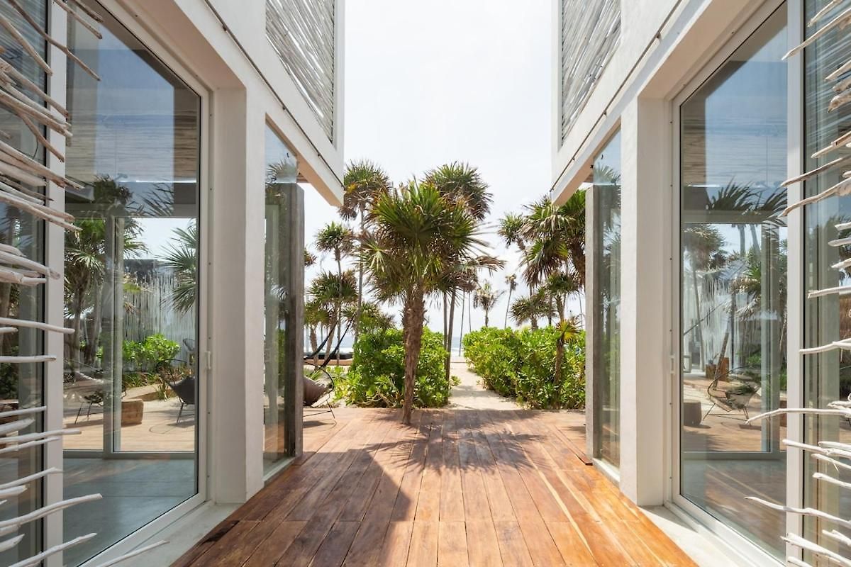 Luxury Oceanfront Estate With Pool, Staff, Sleeps 24 * Tulum