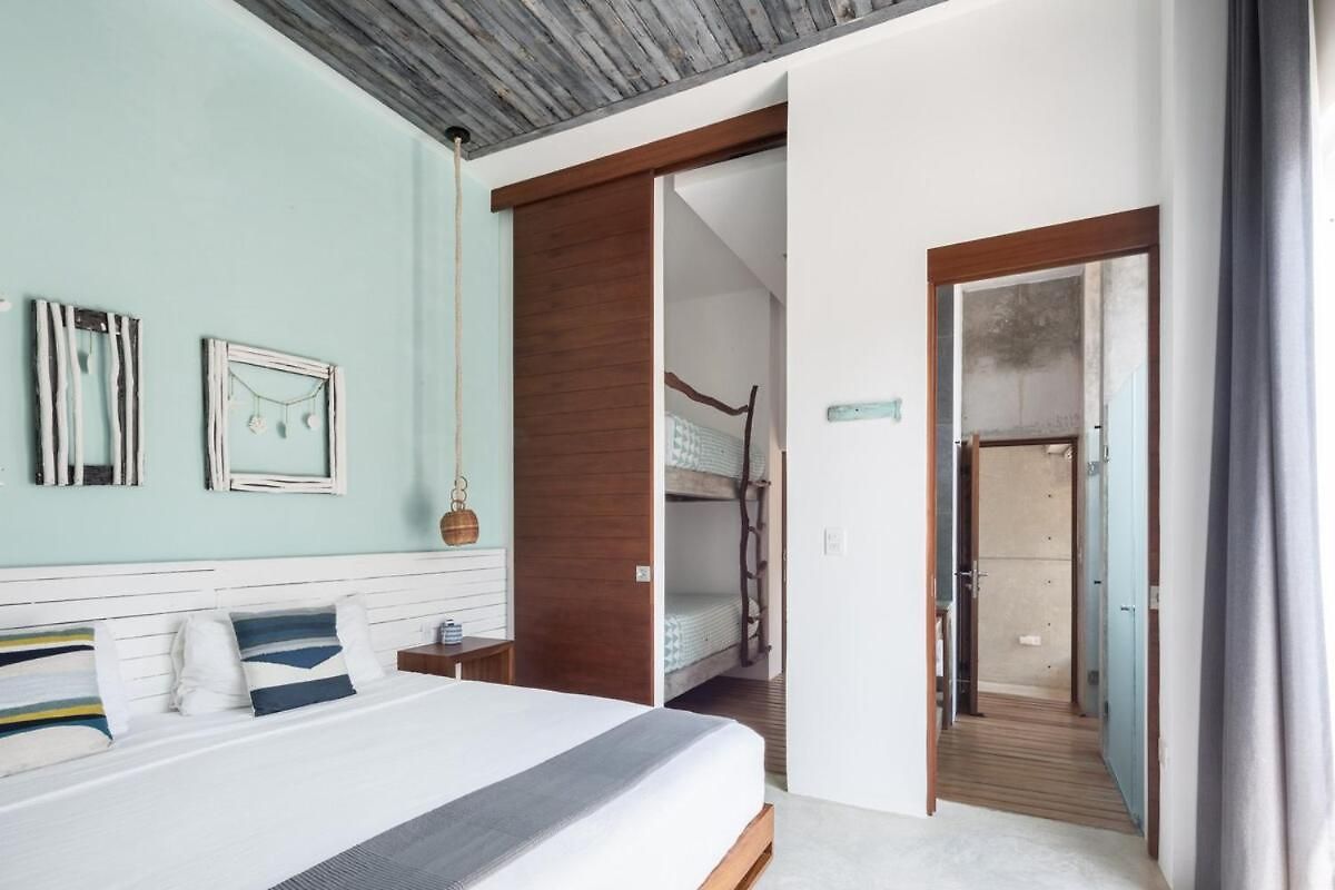 Luxury Oceanfront Estate With Pool, Staff, Sleeps 24 Villa Tulum