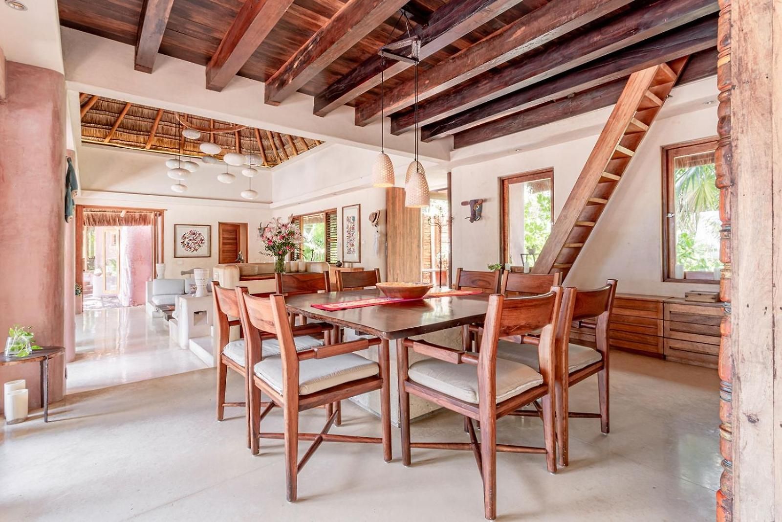 Anana Casa Cantarena Beachfront Meals Included Villa Tulum