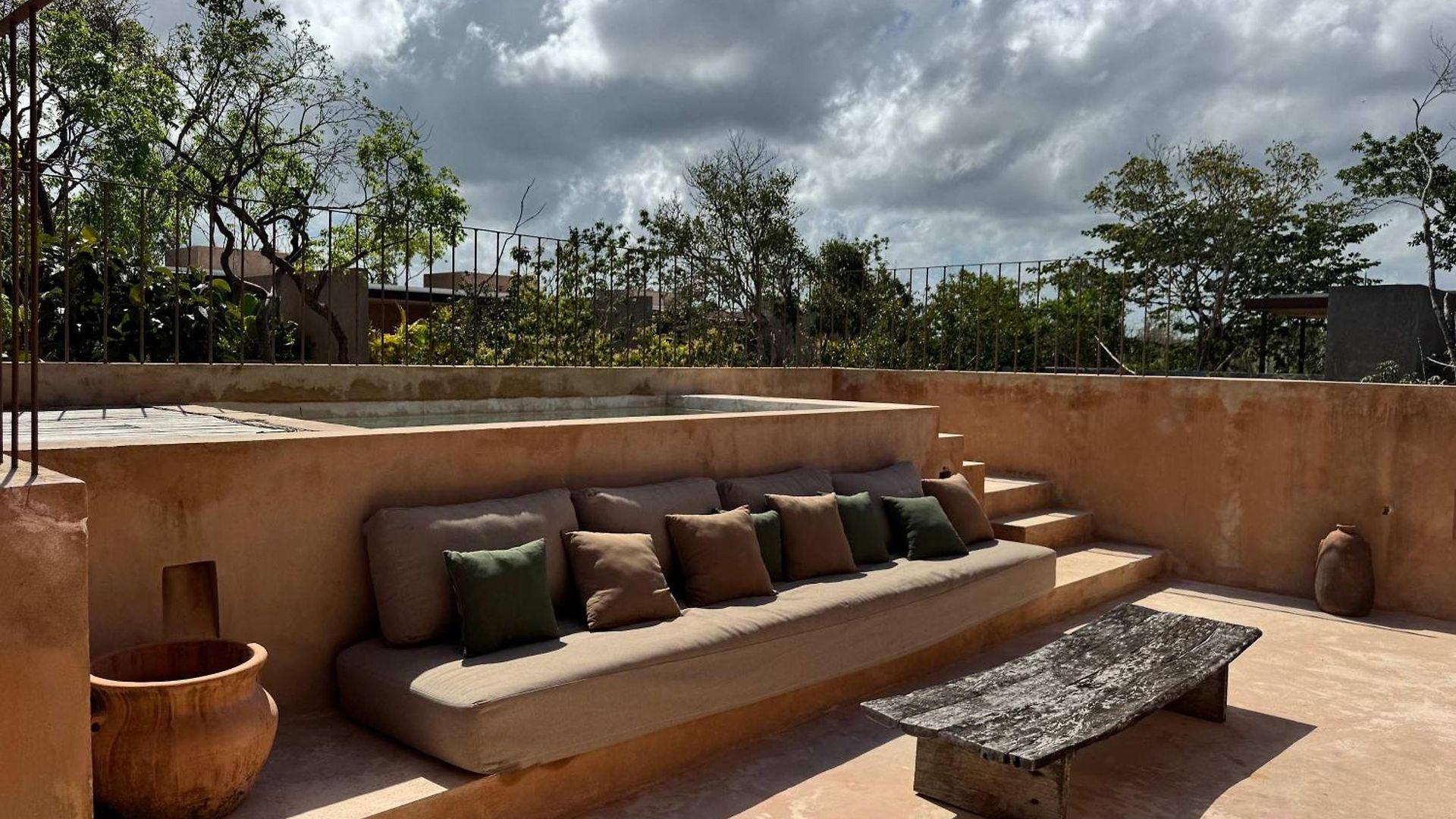 Boho 3br Organic Design Gated & Rooftop