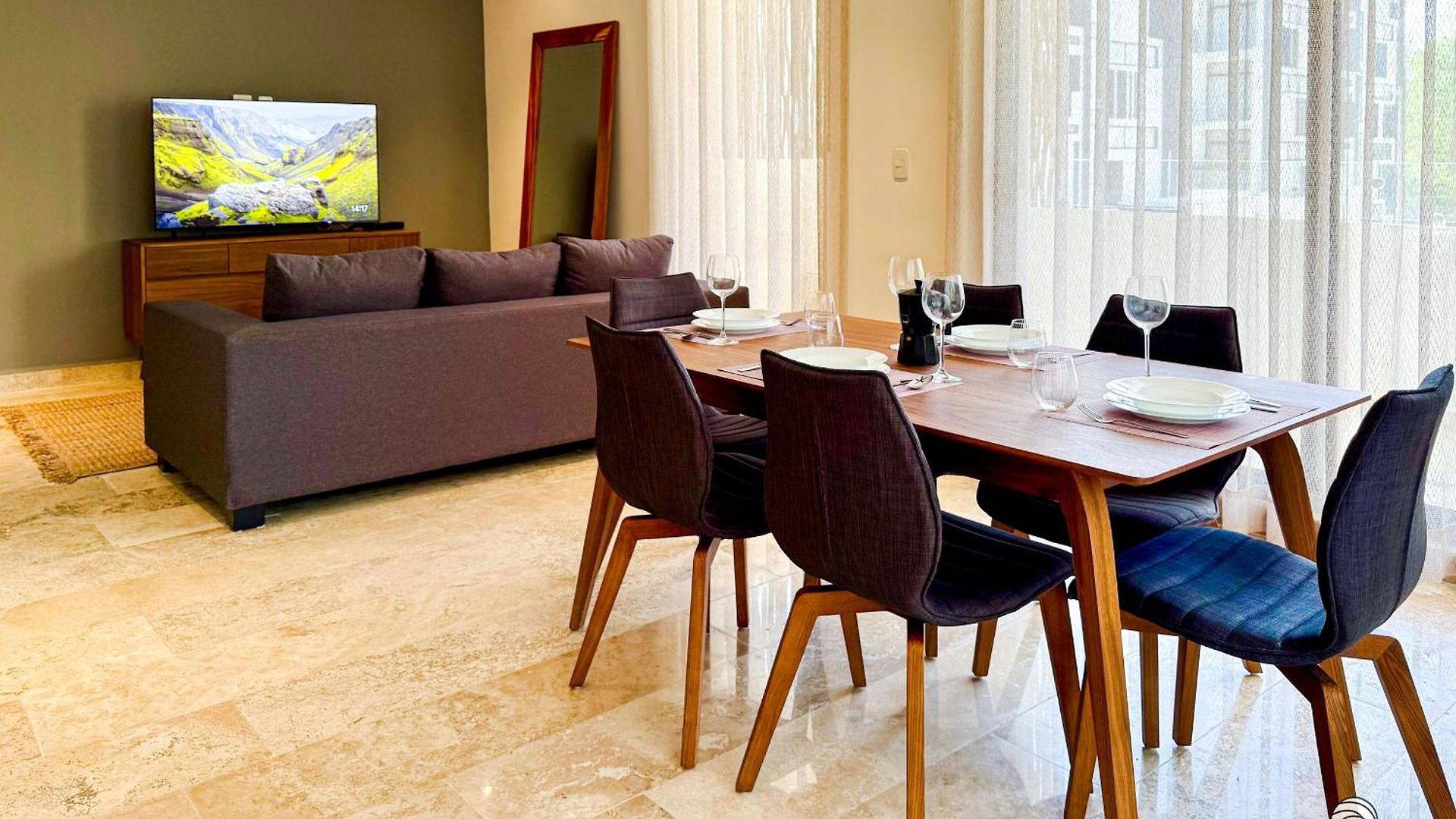 2bd With Private Balcony & Jacuzzi Aldea Zama View Apartamento