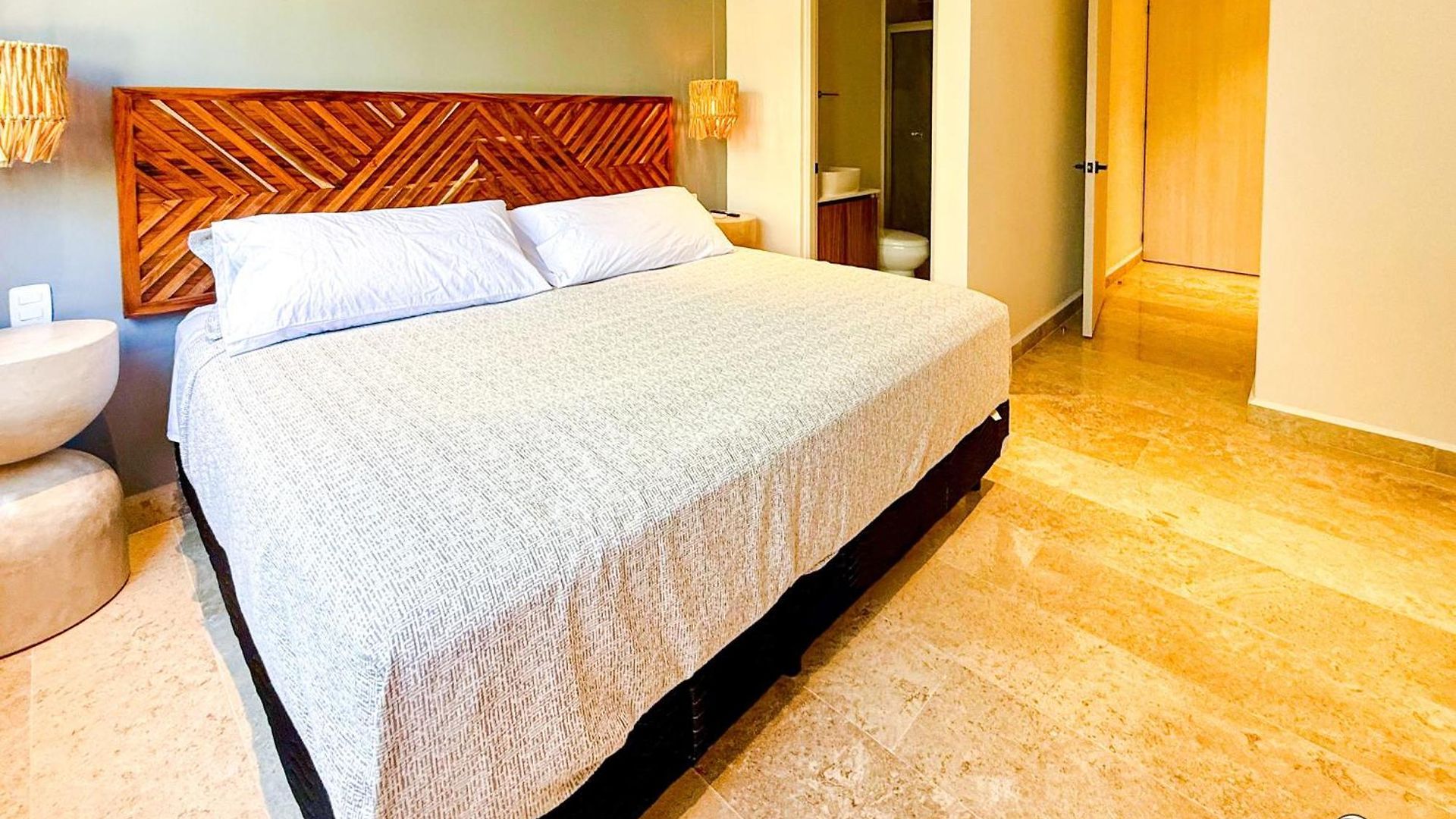 2bd With Private Balcony & Jacuzzi Aldea Zama View Apartamento *