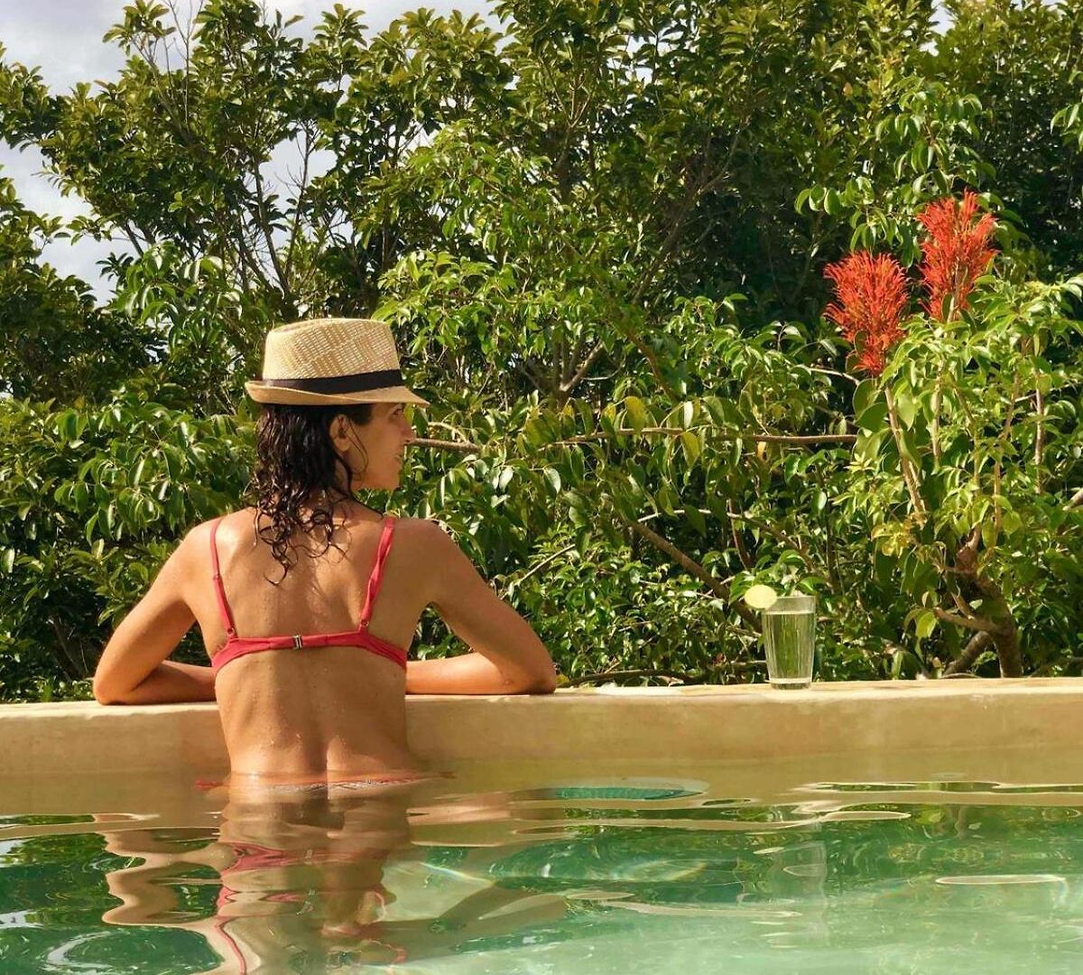 Casa Hibiscus Sky-high Pool With Birds Above The Jungle Tulum