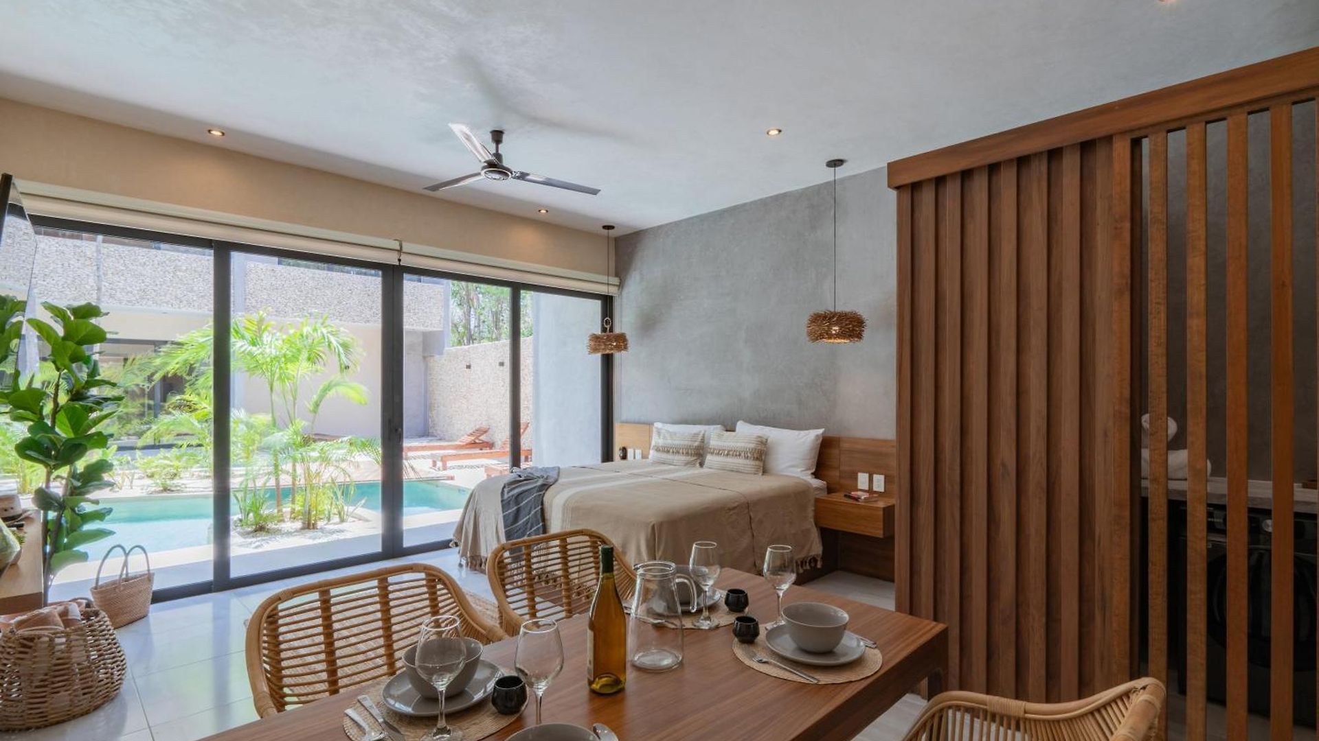 Apartment Swimup Retreat With Pool Terrace In Veleta Tulum