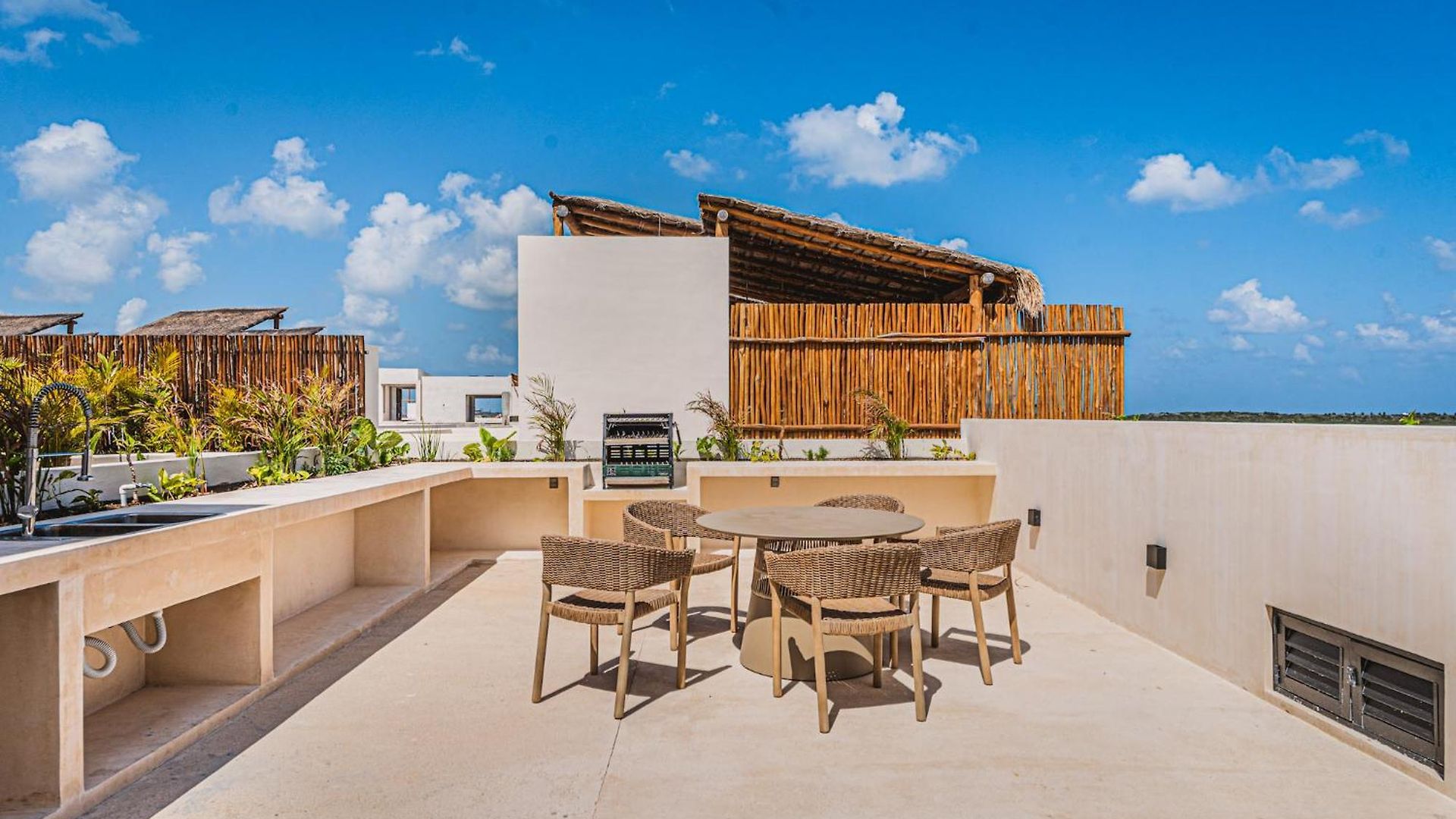 2 Bedroom Bliss Stunning Rooftop Gym Osmosis Desk * Tulum