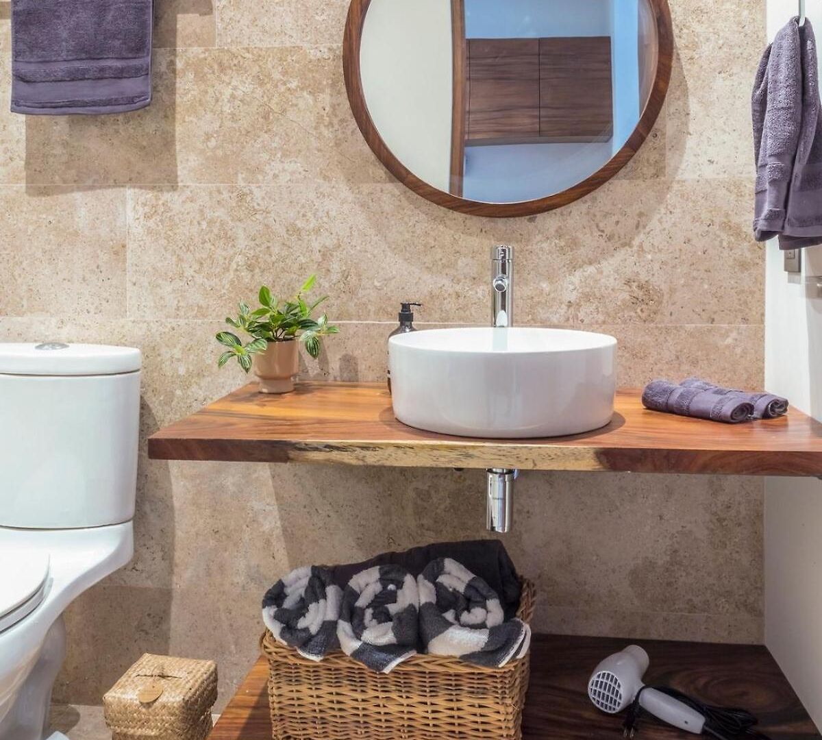Apartamento Akua Reserve En Aldea Zama Vigilancia, Wifi, Alberca