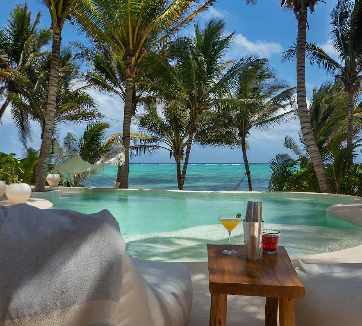 New 3br Private Beachfront With Pool At Soliman Tulum