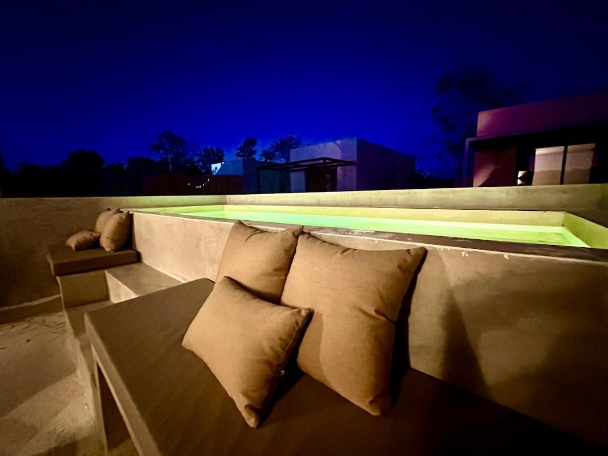 Luxury-8 Min To Beach-private Jacuzzi & Pool Apartment Tulum