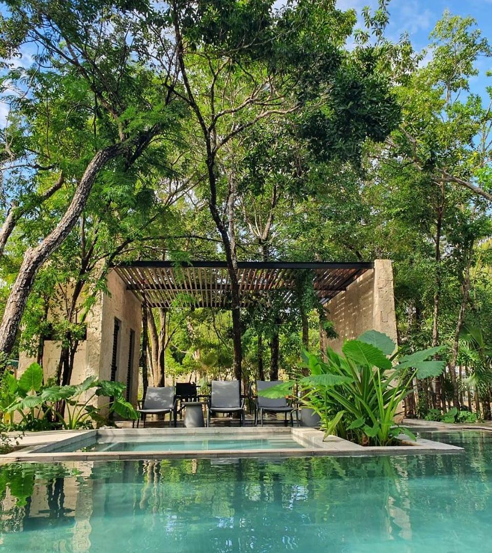 With A Private Pool